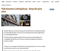 Tablet Screenshot of flak-kaserne-ludwigsburg.com